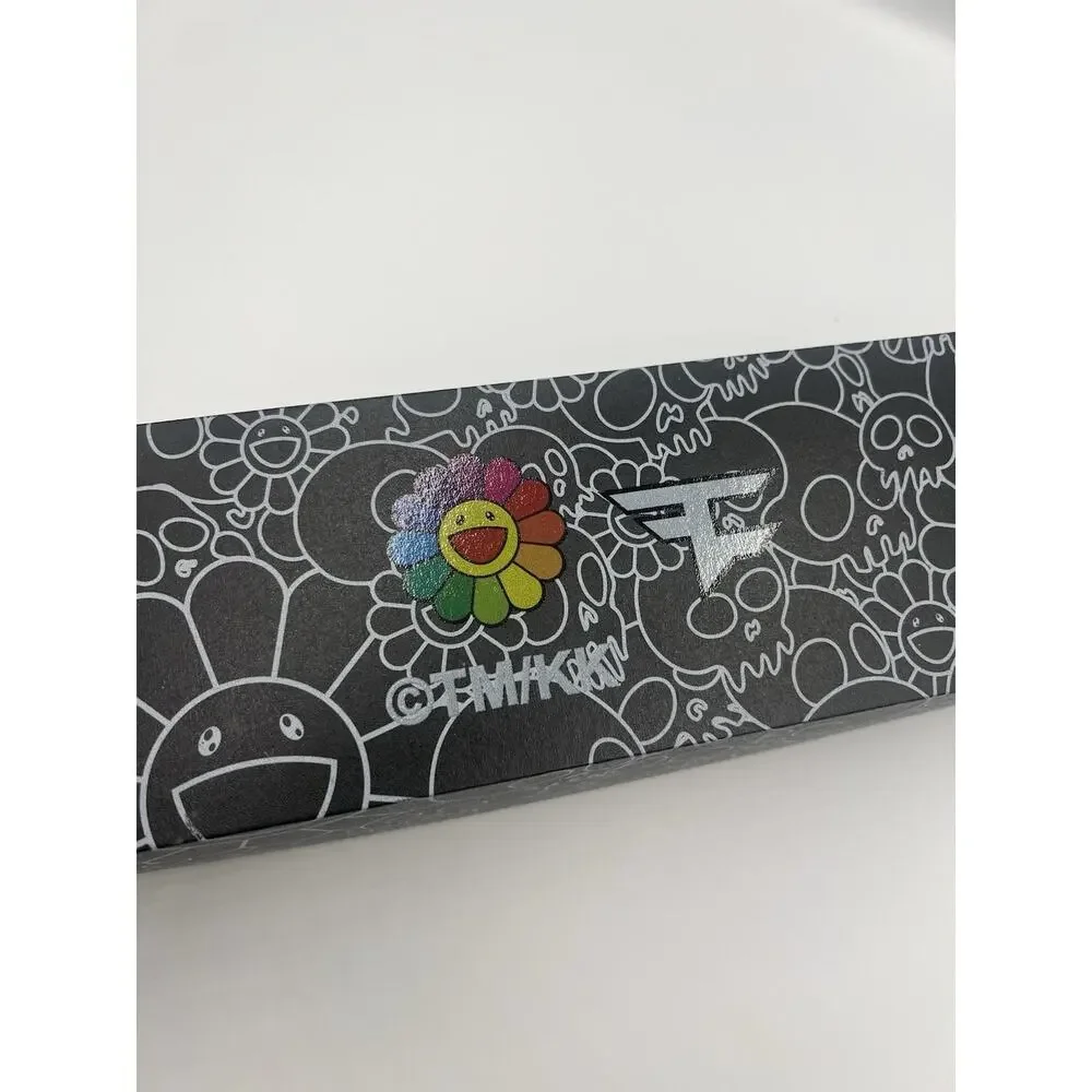 Takashi Murakami x FaZe Clan 2XL Gaming Mousepad Desk Mat Black 2021 AUTHENTIC